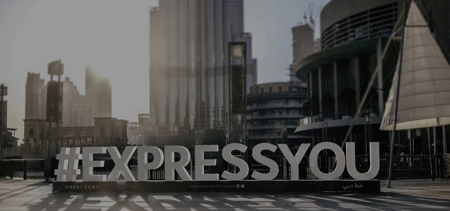 Dubai Font - Conveying the story of a city