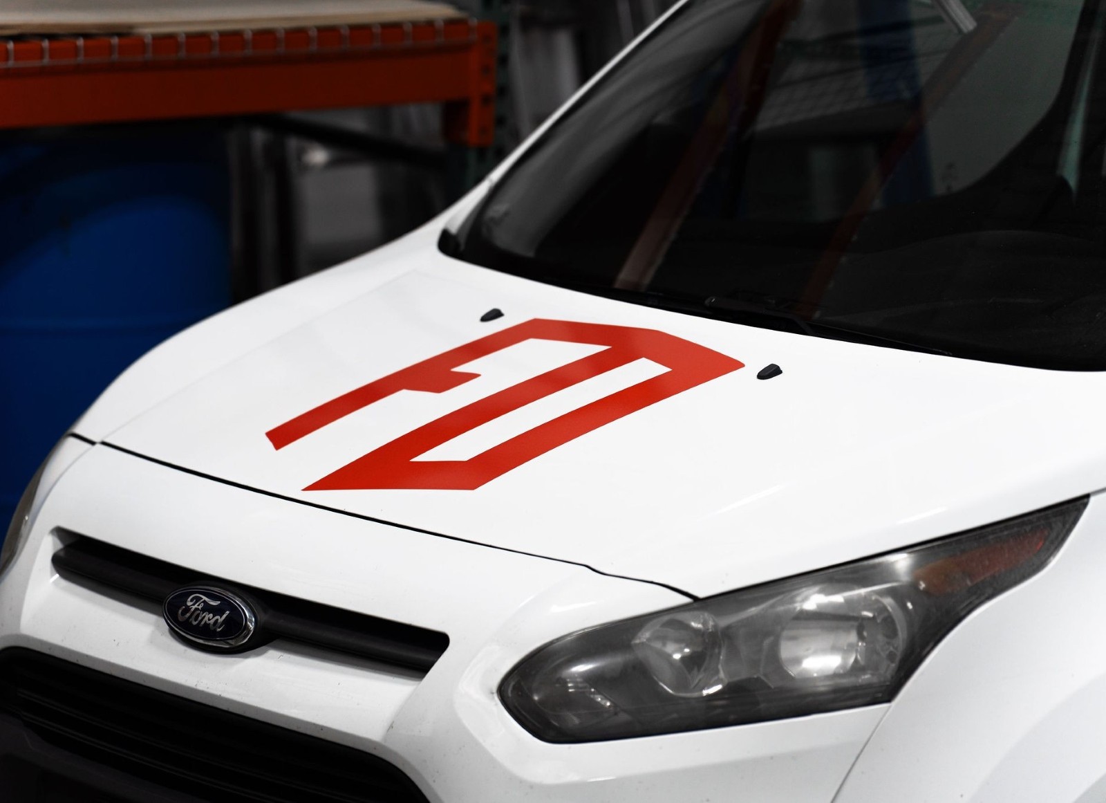Vehicle decals installed at Tarasoko facility.
