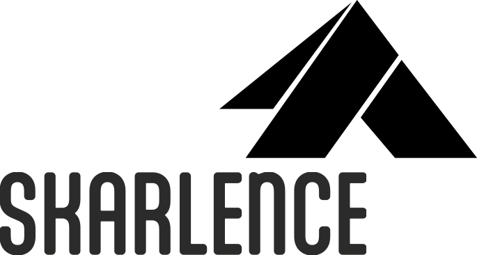 Skarlence logo – byrå i Bergen