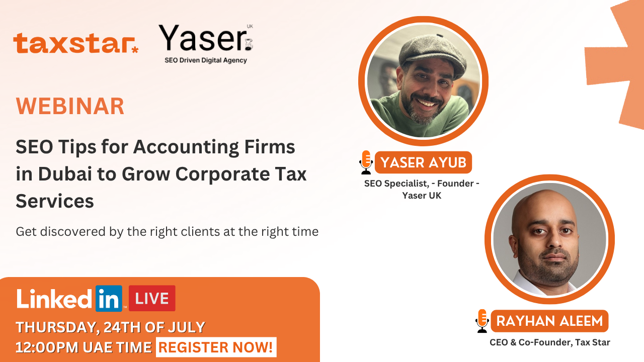 SEO Tips for Accounting Firms in Dubai to Grow Corporate Tax Services