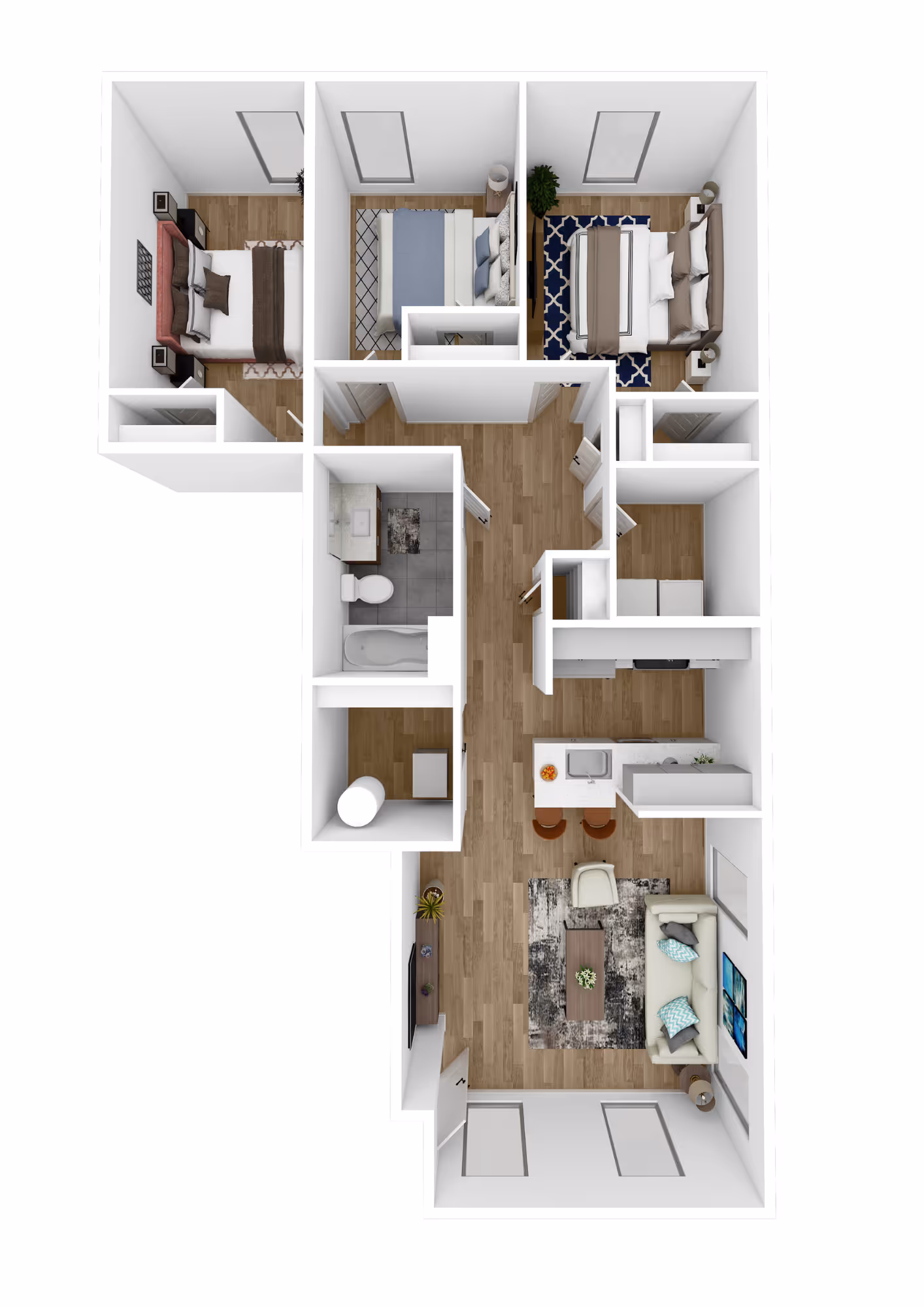 Waverly 3BR layout