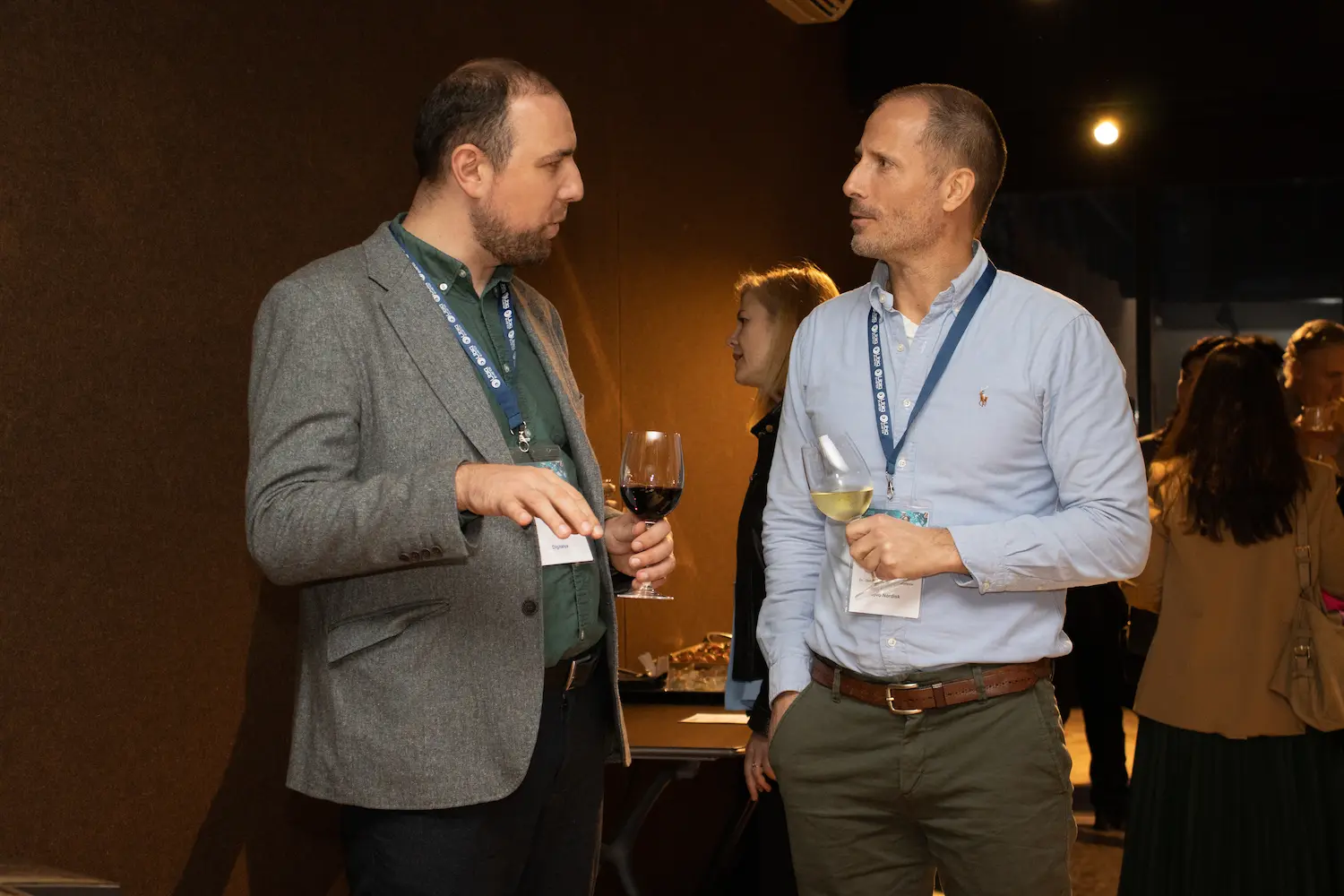 Cocktail reception at the conference