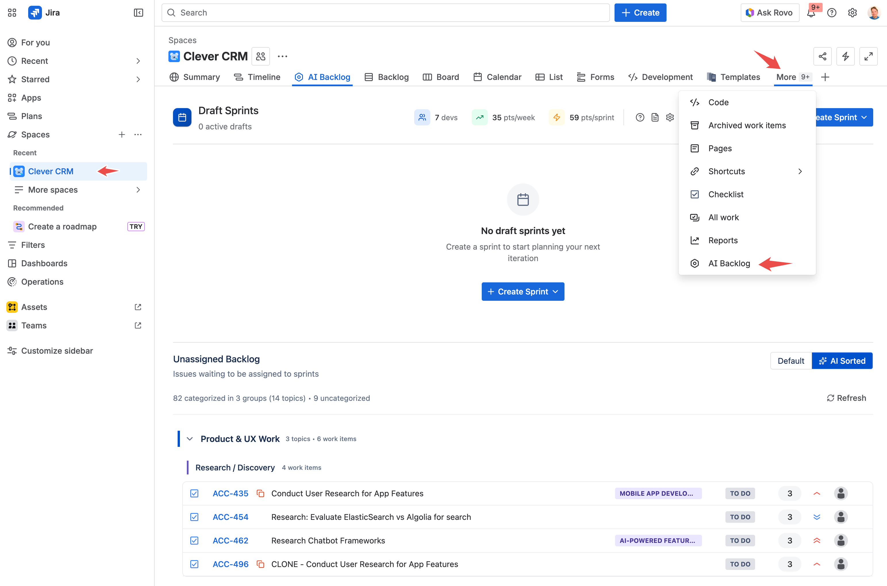 How to create a template