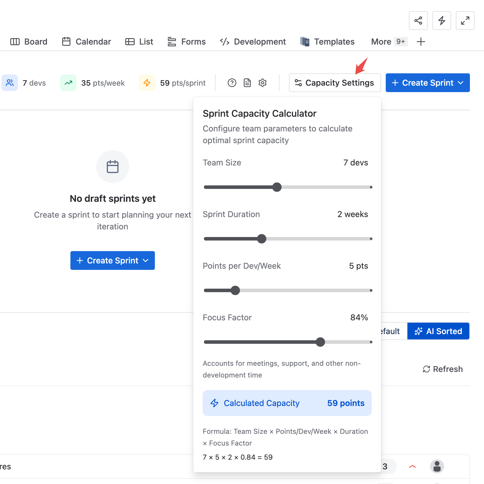 How to create a template