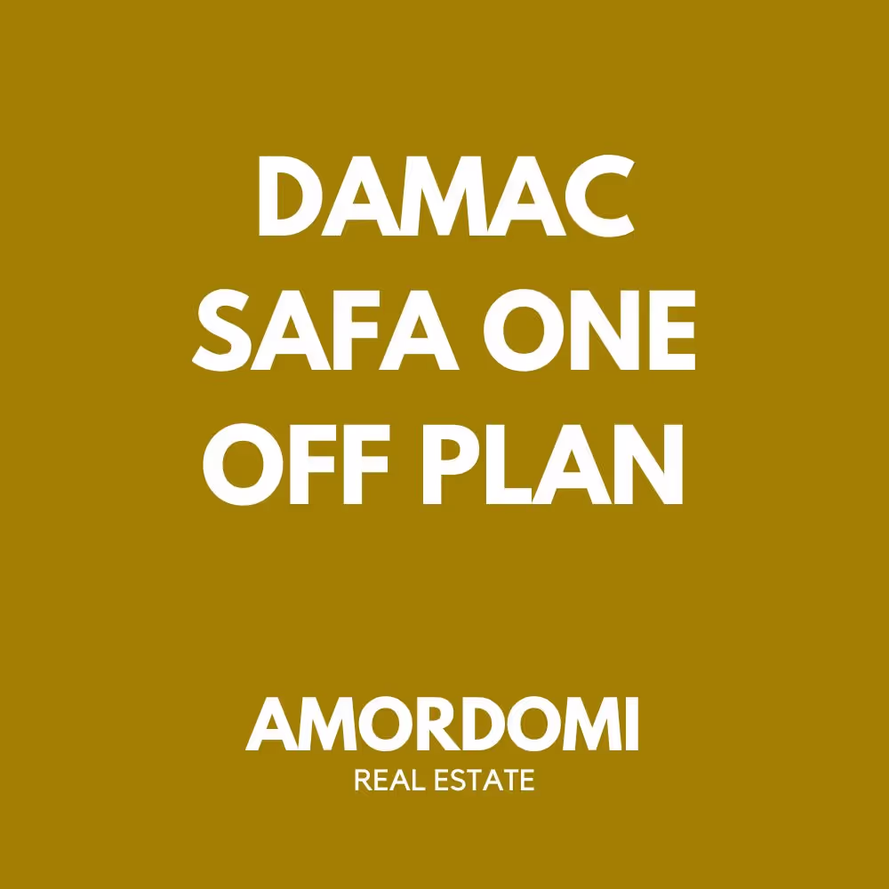 Damac Safa One Off Plan Dubai