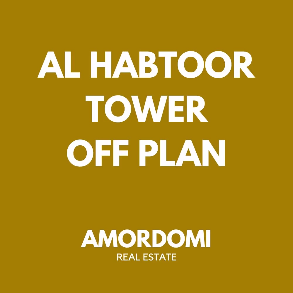 Al Habtoor Tower Off Plan Dubai