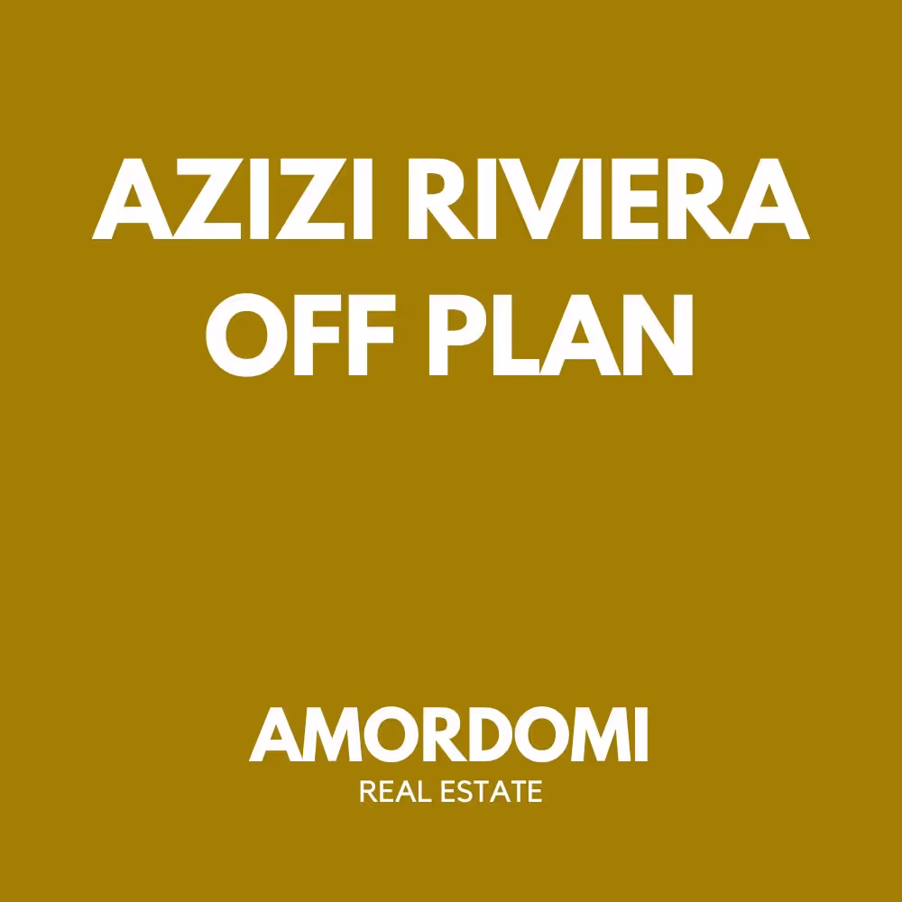 Azizi Riviera Off Plan Dubai