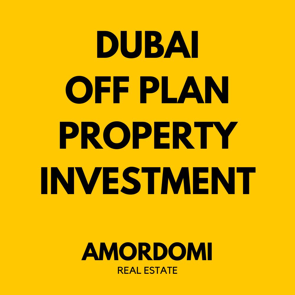 dubai off plan property investment