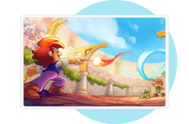 Prodigy Math on tablet