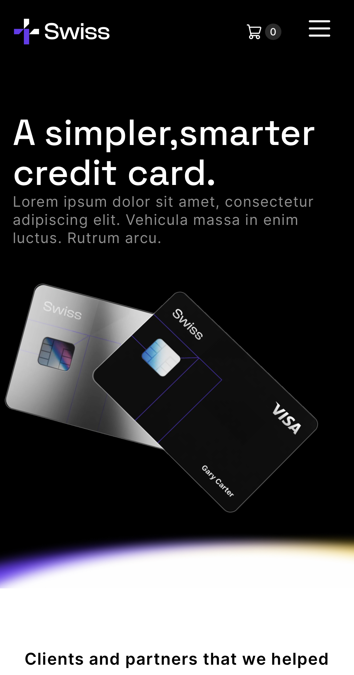 SaaS Webflow Template - Swiss - Created by Wedoflow.com and Azwedo.com