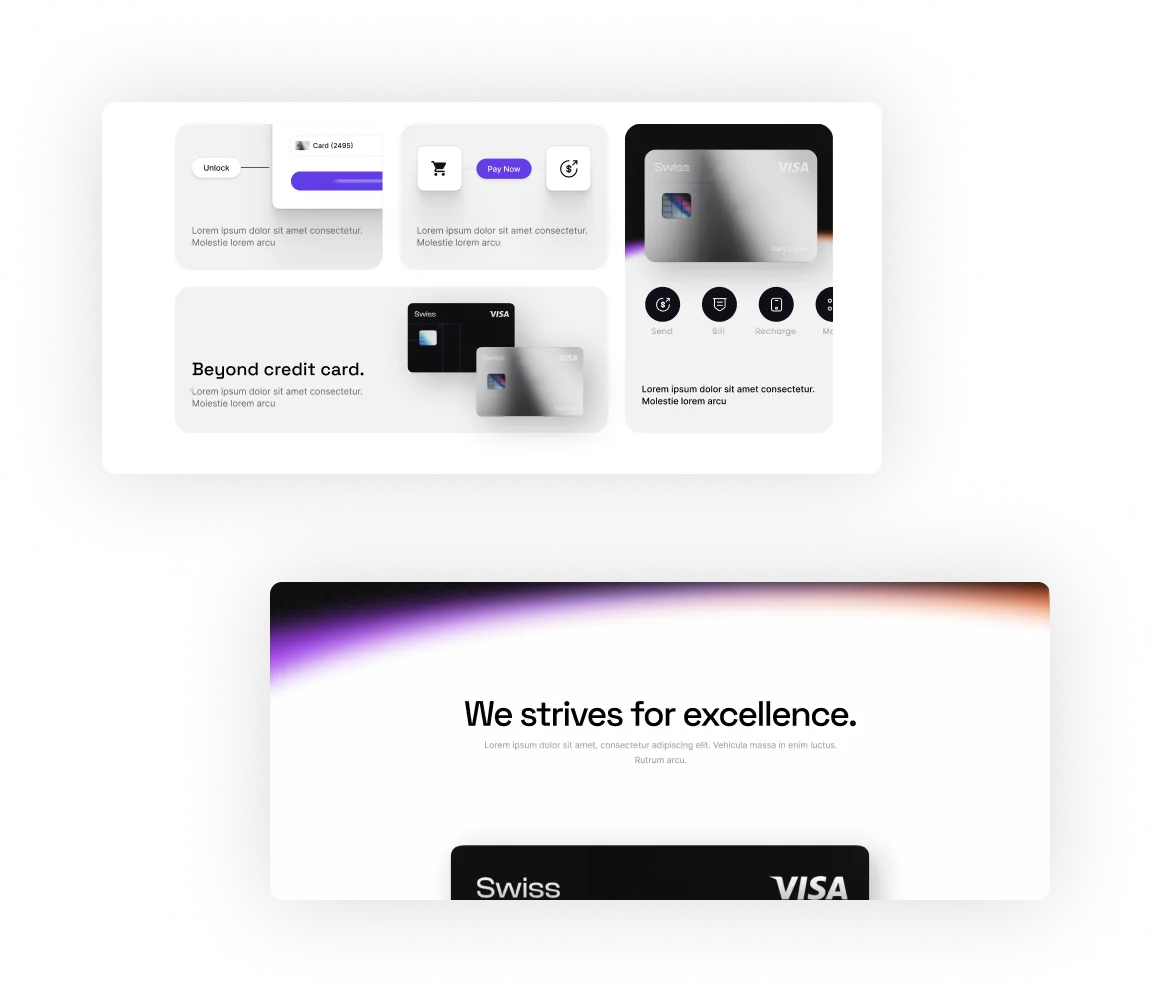 SaaS Webflow Template - Swiss - Created by Wedoflow.com and Azwedo.com