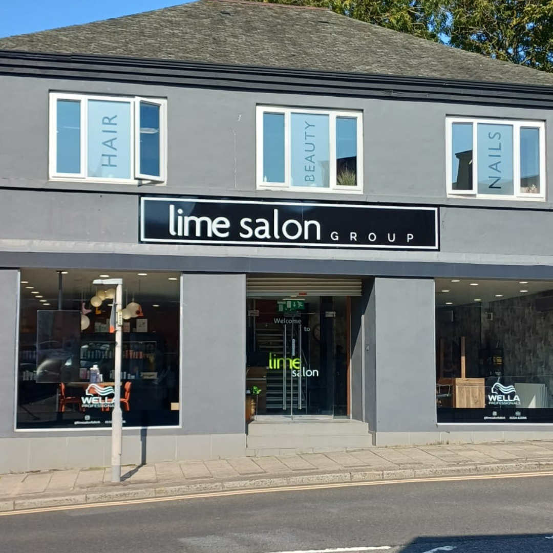 The Lime Salon Group shopfront