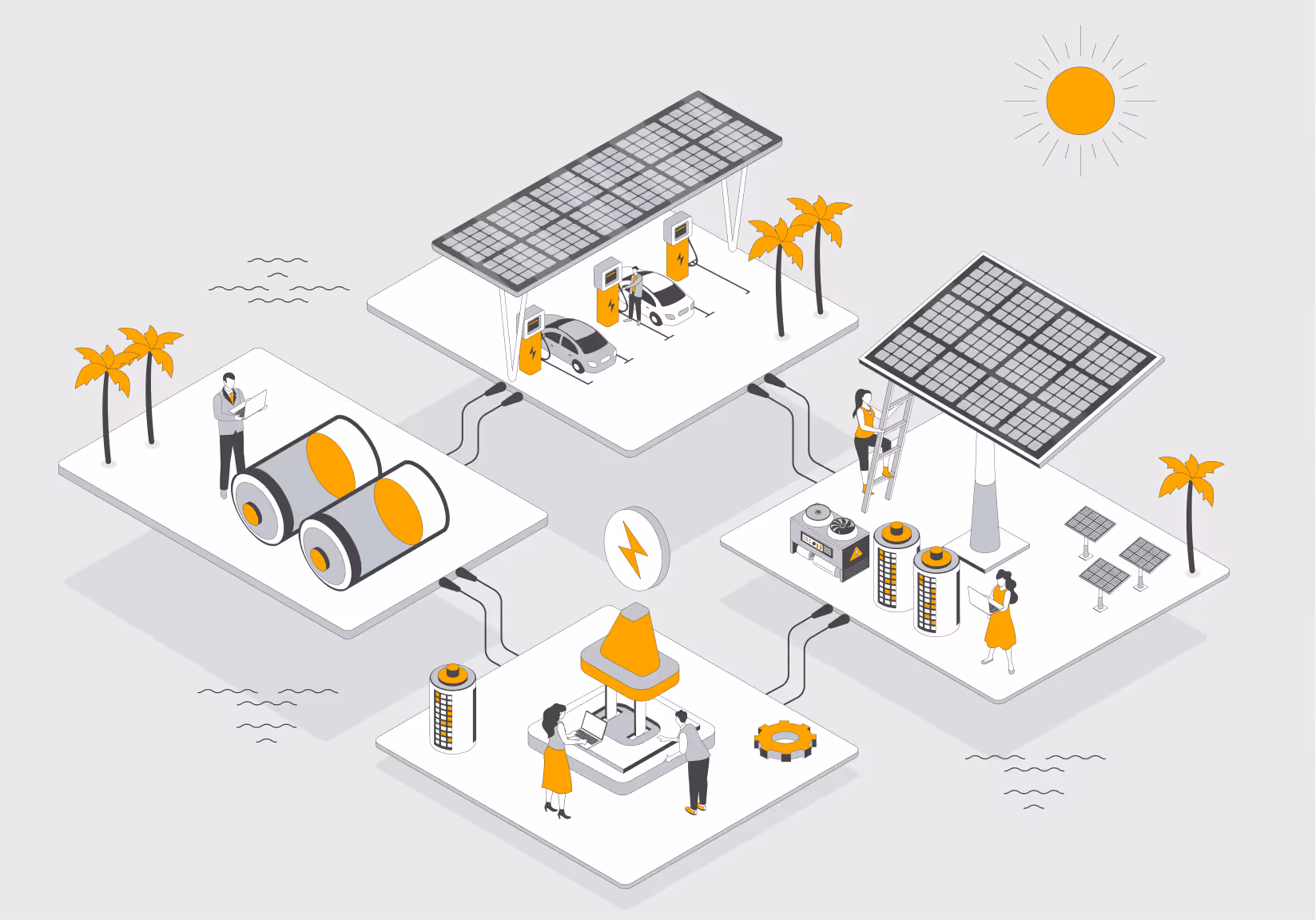 Pacific Islands – Solar Powered EV Charging Network