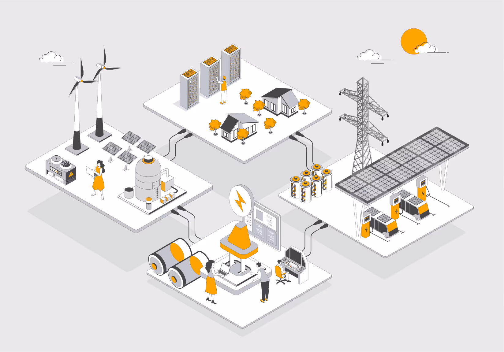 UK – Grid Connected Data Centre Energy Hub