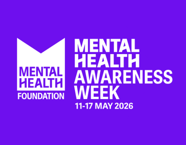 A logo for Mental Health Awareness Week 11-17 May 2026