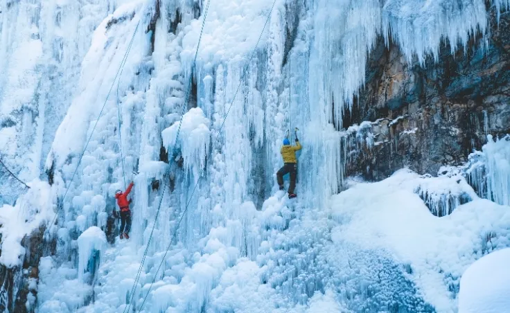 Cascade de glace Chamonix