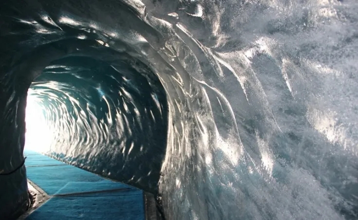 Chamonix ice cave