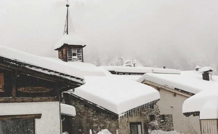 First snow in Chamonix