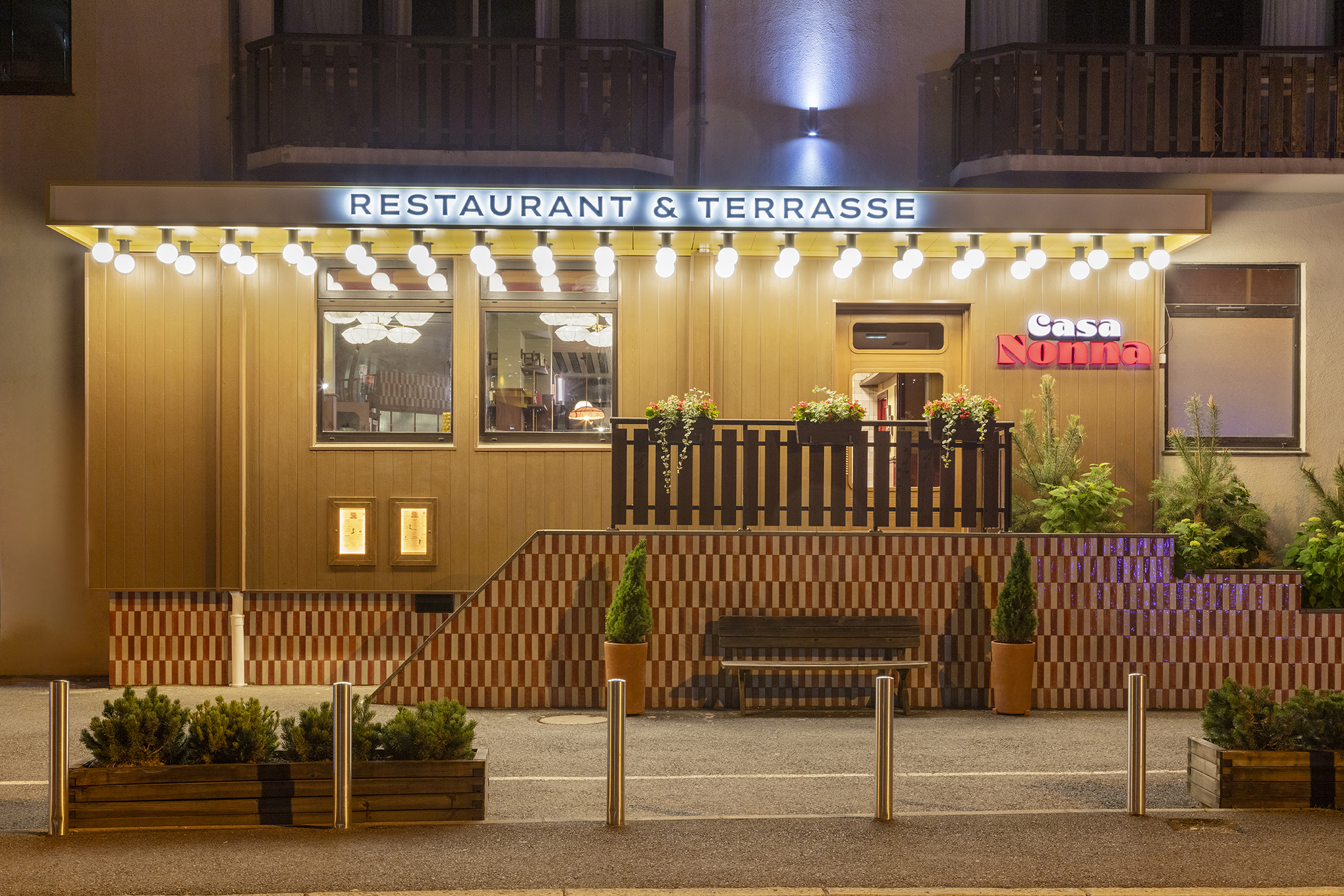 Façade du restaurant Casa Nonna