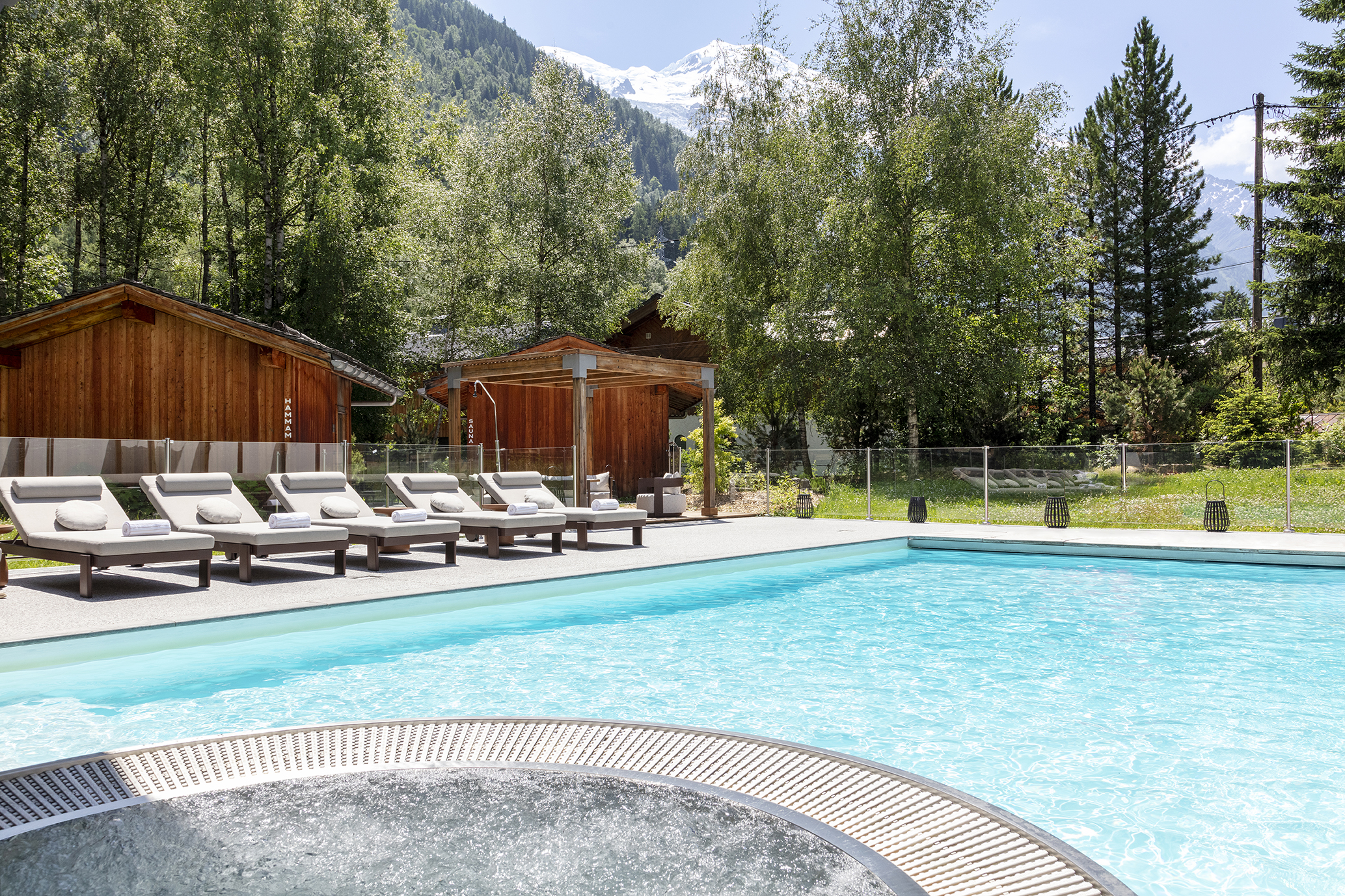 Détente et bien-être au spa de l'hôtel 4 étoiles à Chamonix Mont-Blanc