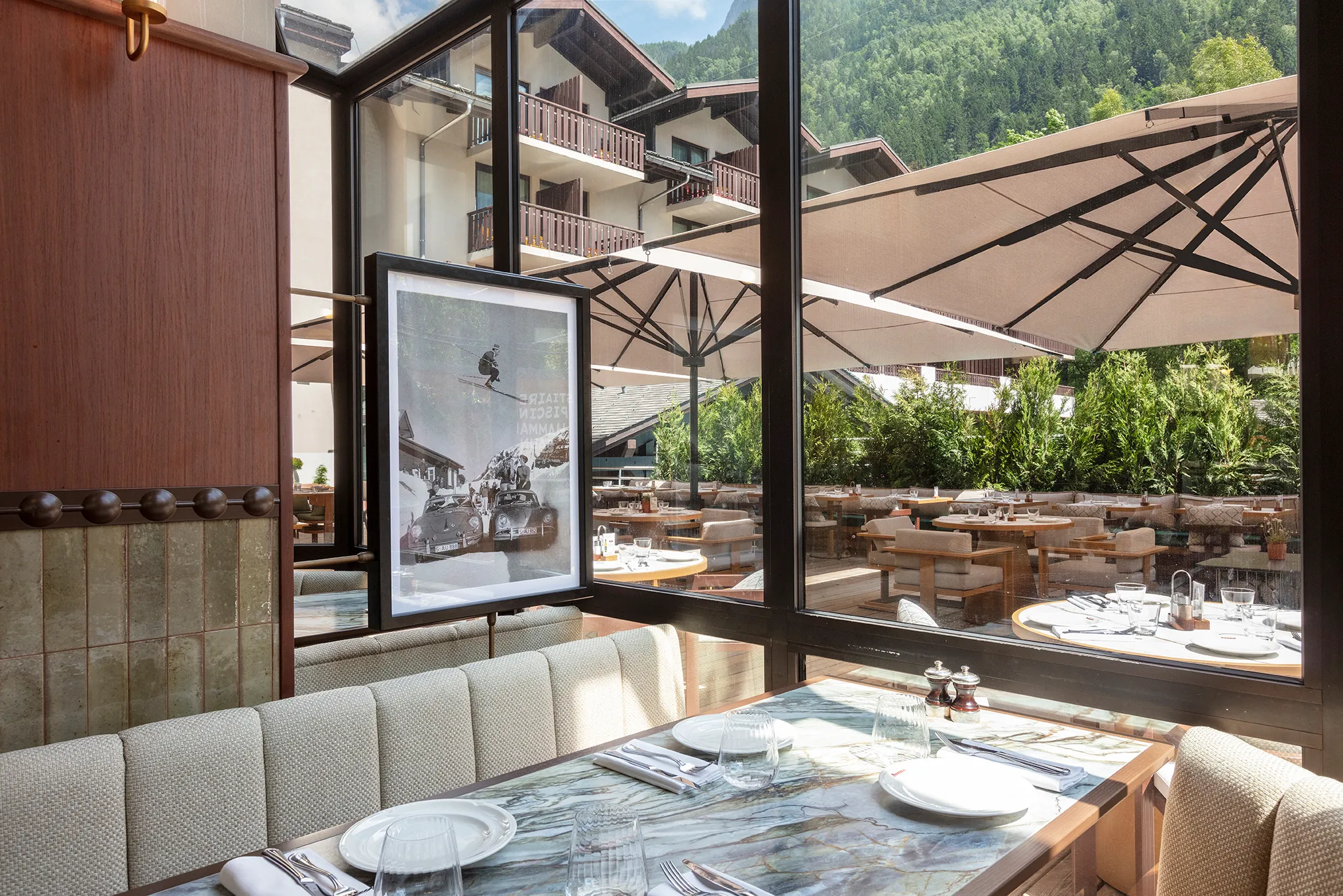 Restaurant Casa Nonna à l'hôtel 4 étoiles à Chamonix Mont-Blanc pour un séjour gourmand à la montagne
