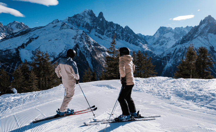 skiing-with-mont-blanc-views