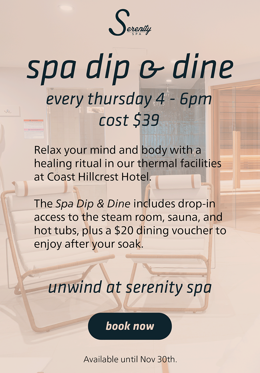 Click to book Dip and Dine