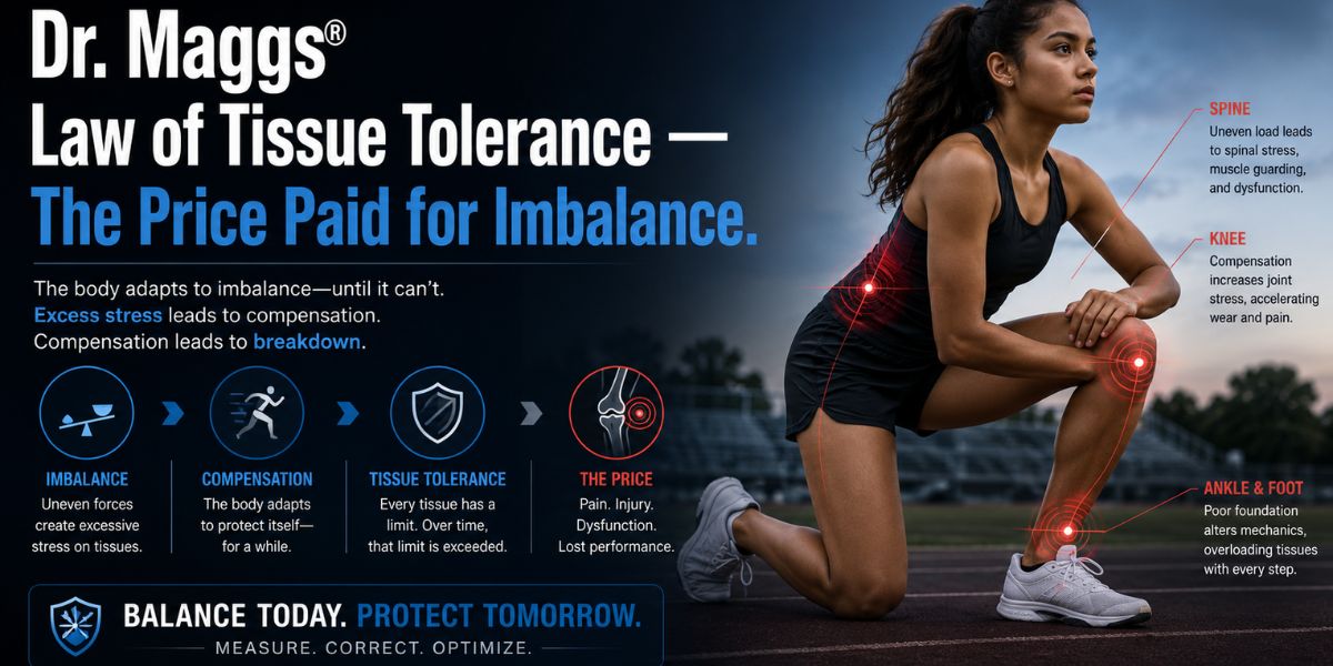Dr. Maggs® Law of Tissue Tolerance — The Price Paid for Imbalance