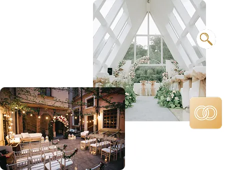 A mosaic of different venues