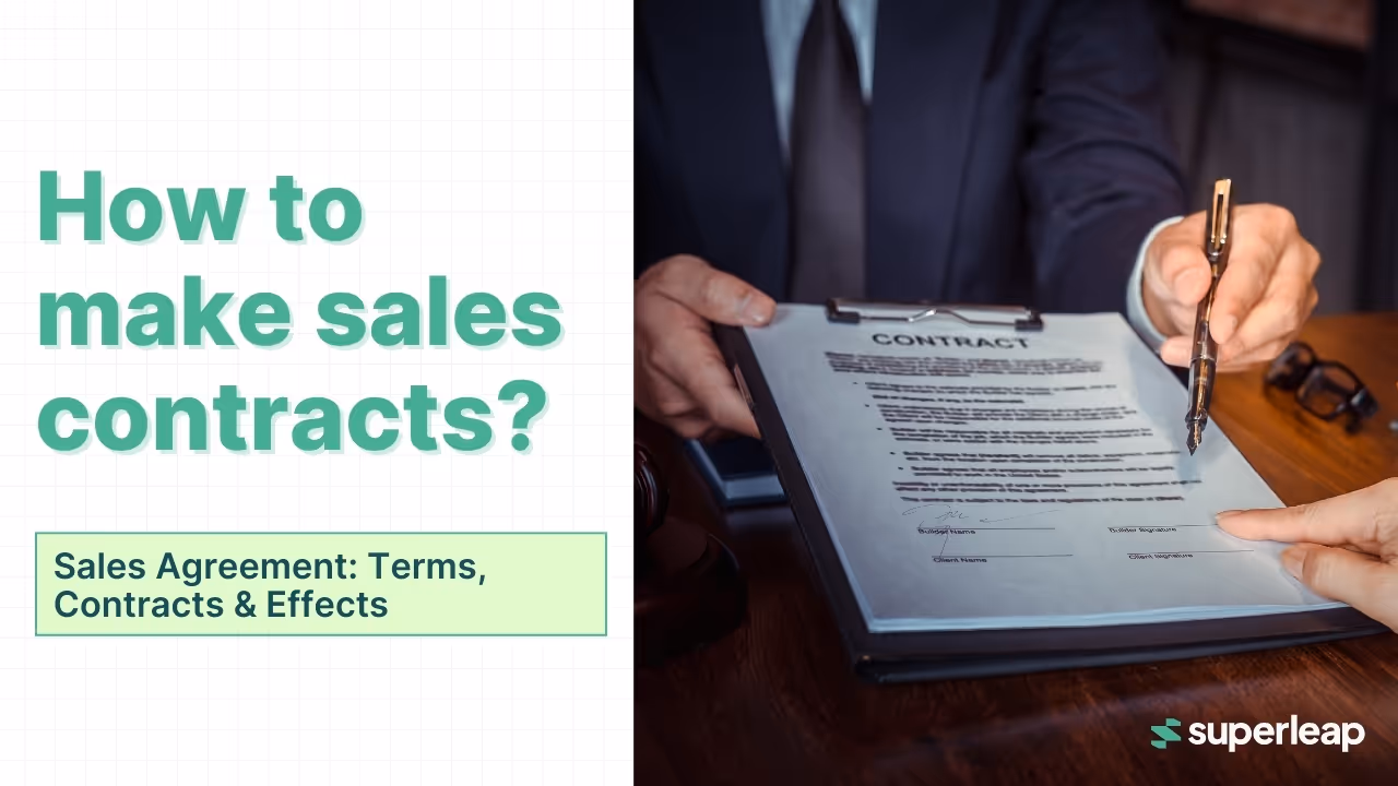 Sales Agreement: Key Terms & Must-Have Clauses