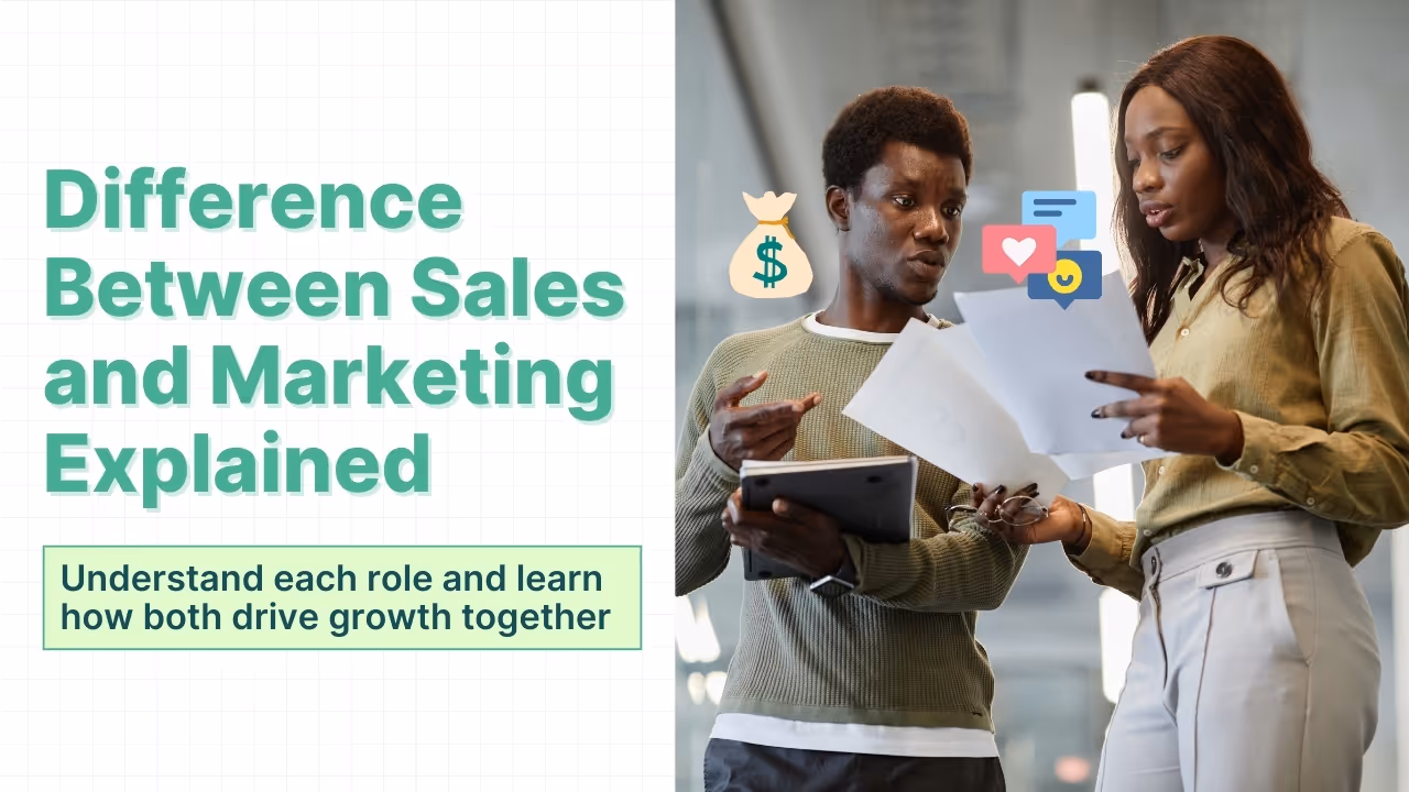 Difference Between Sales and Marketing Explained