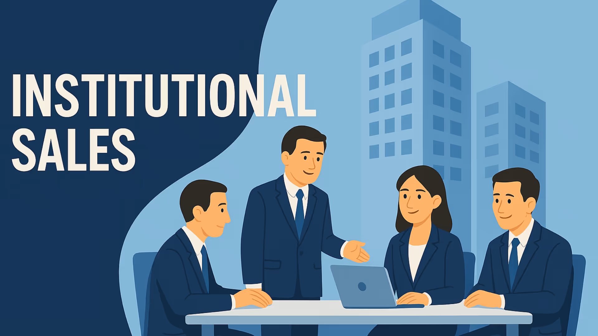 Institutional sales: Meaning and Role