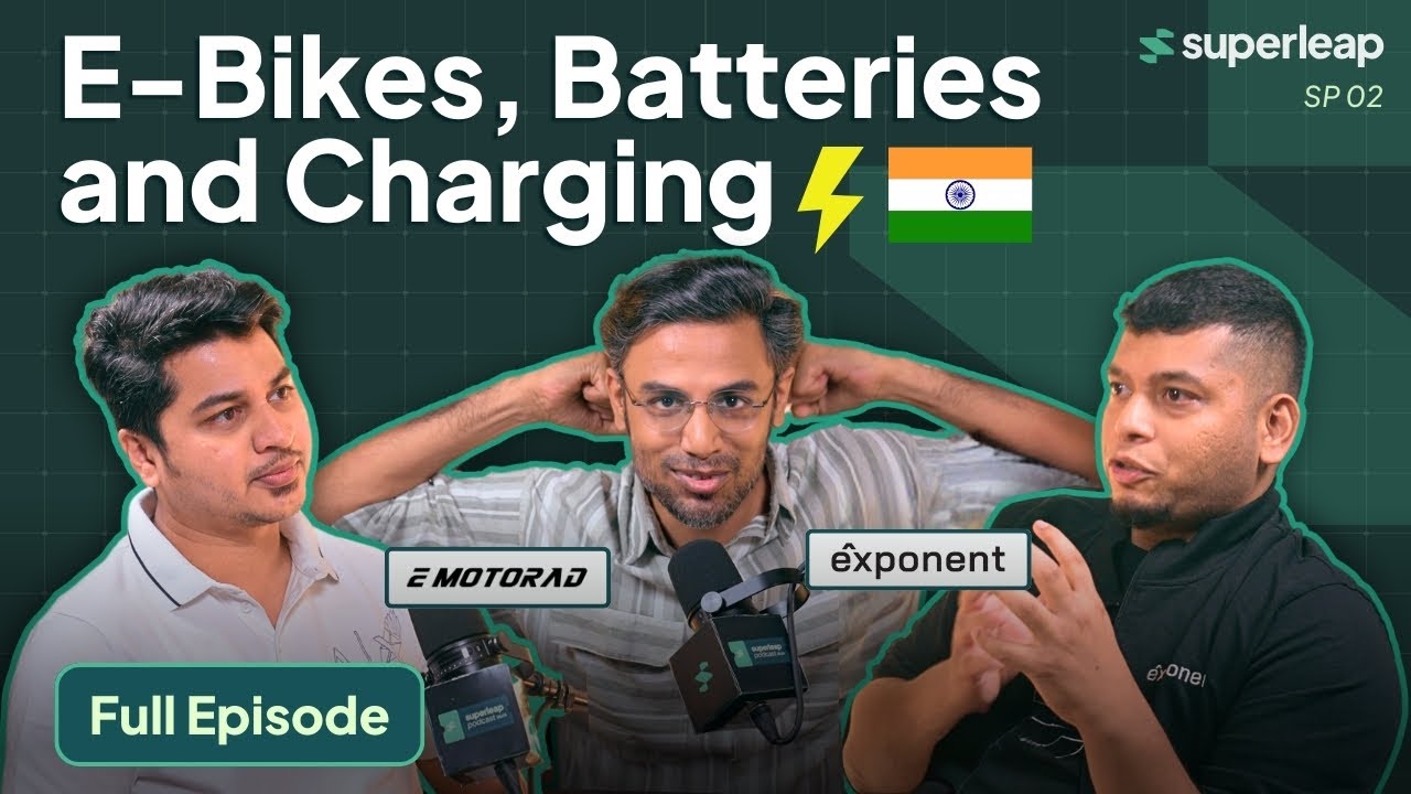 E-Bikes, Batteries & Charging (feat. founders of EMotorad and Exponent Energy)