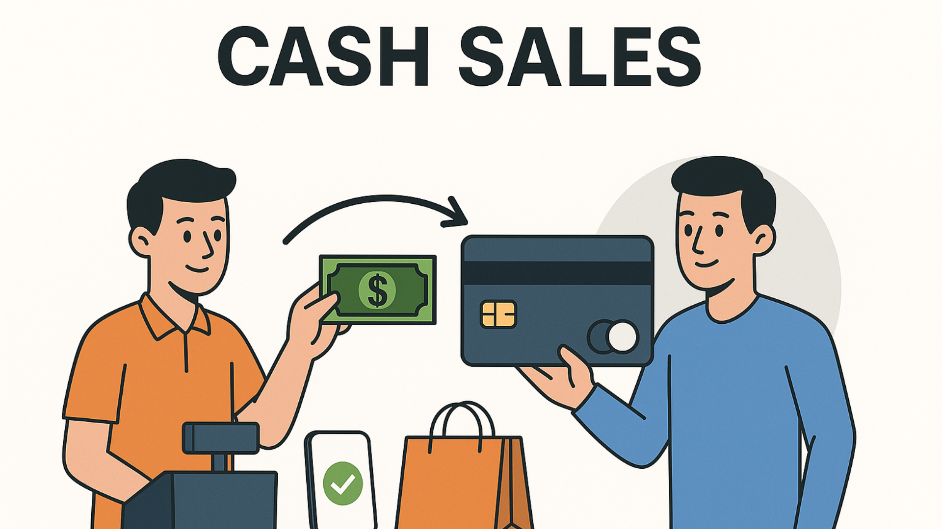 Cash Sales Means: Definition & Recording
