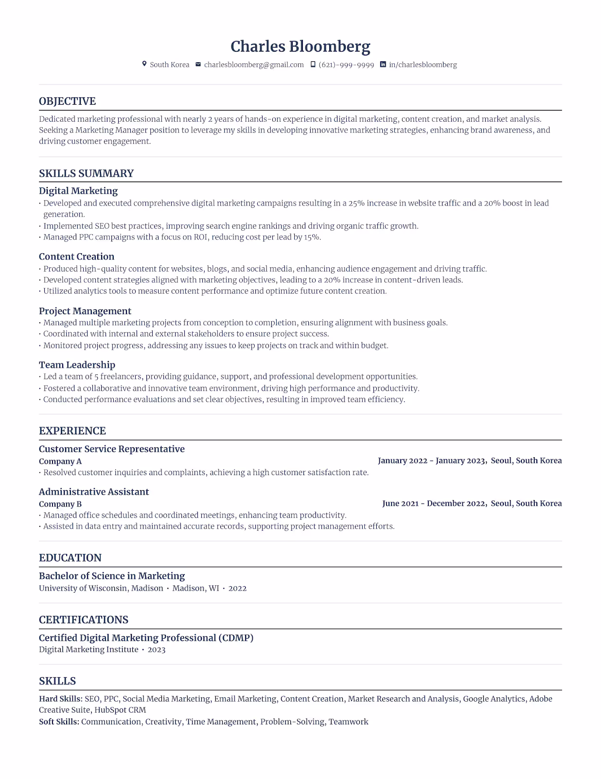 Functional Resume Format: Best Examples and Free Templates