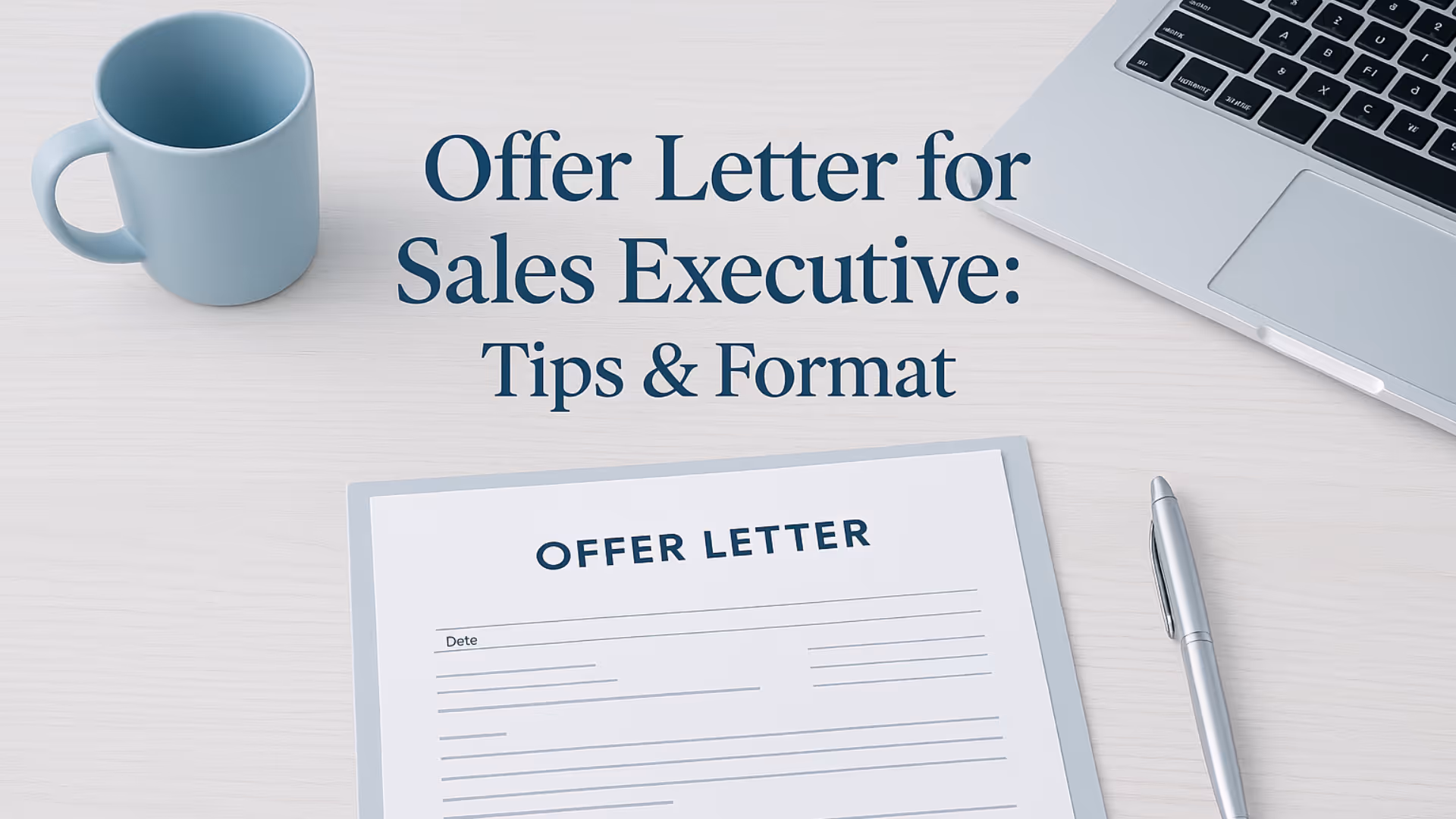 Offer Letter for Sales Executive: Tips & Format