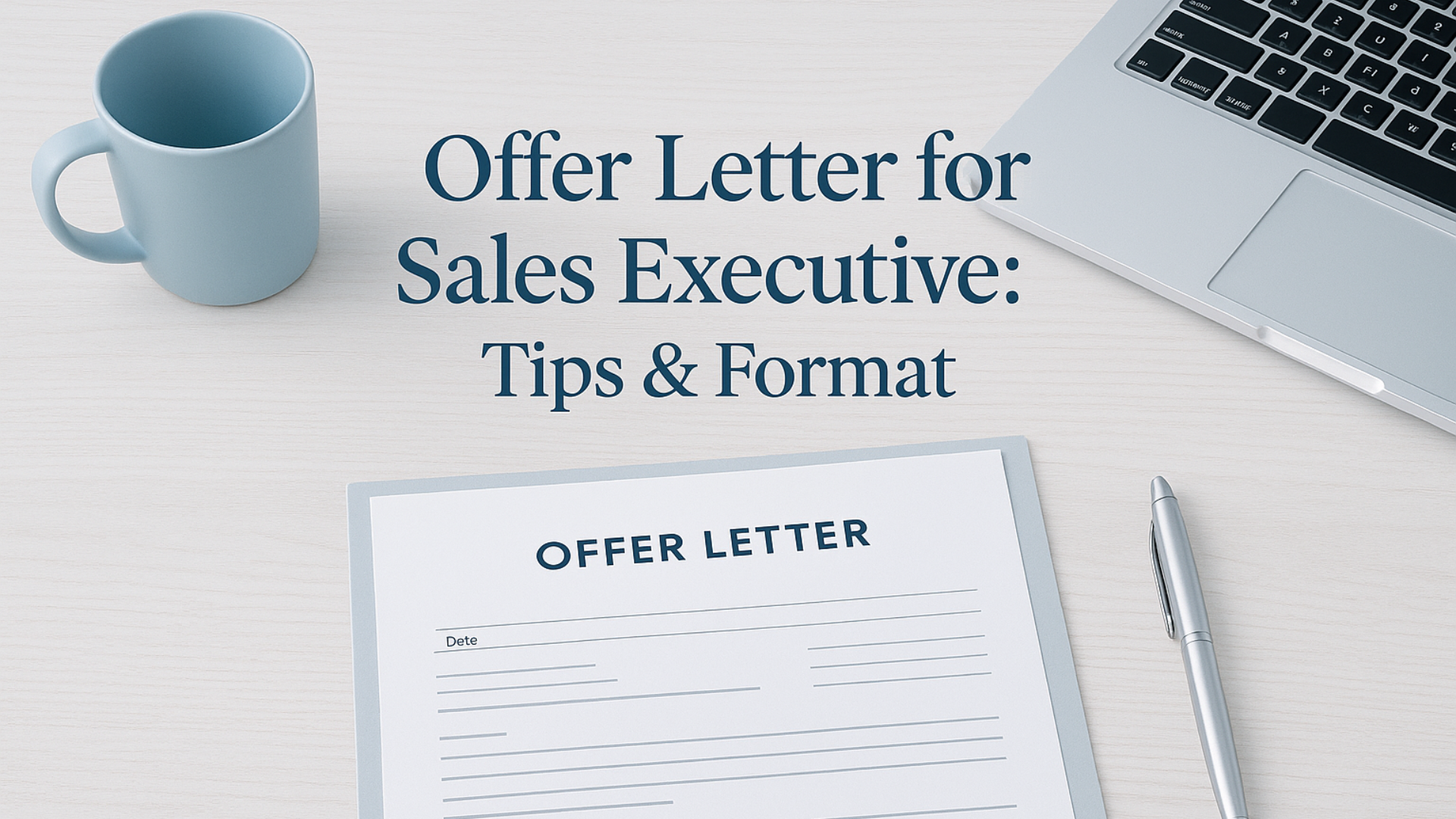 Offer Letter for Sales Executive: Tips & Format