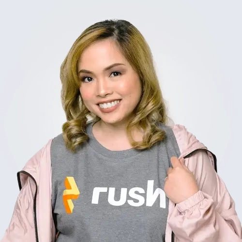 Profile pic of Julianne Fernandez, RUSH's Chief Product Officer.