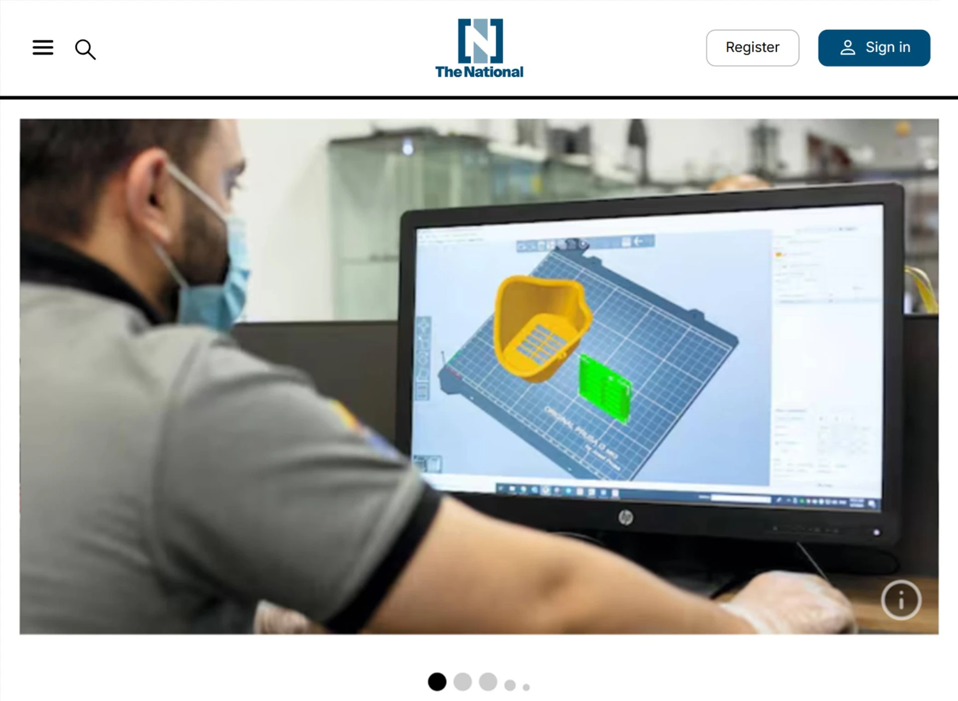 3D Printed Structure by Volume