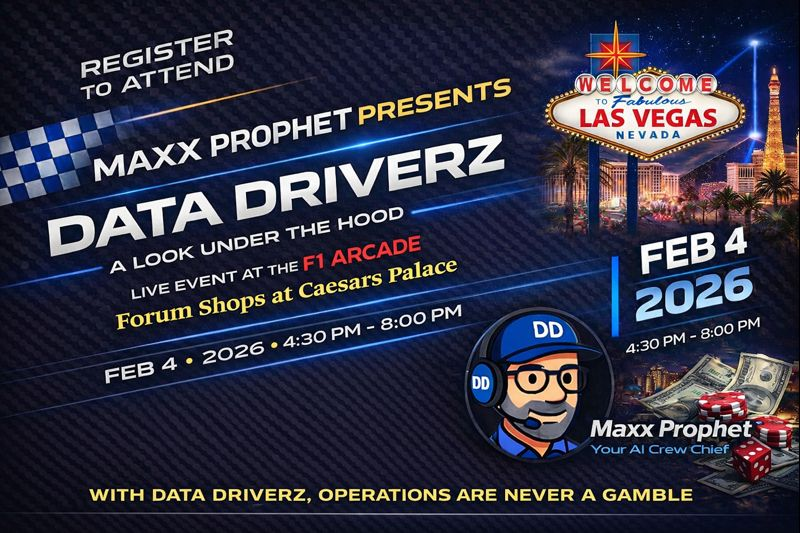 Data Driverz Launch Party @ The all-new F1 Arcade