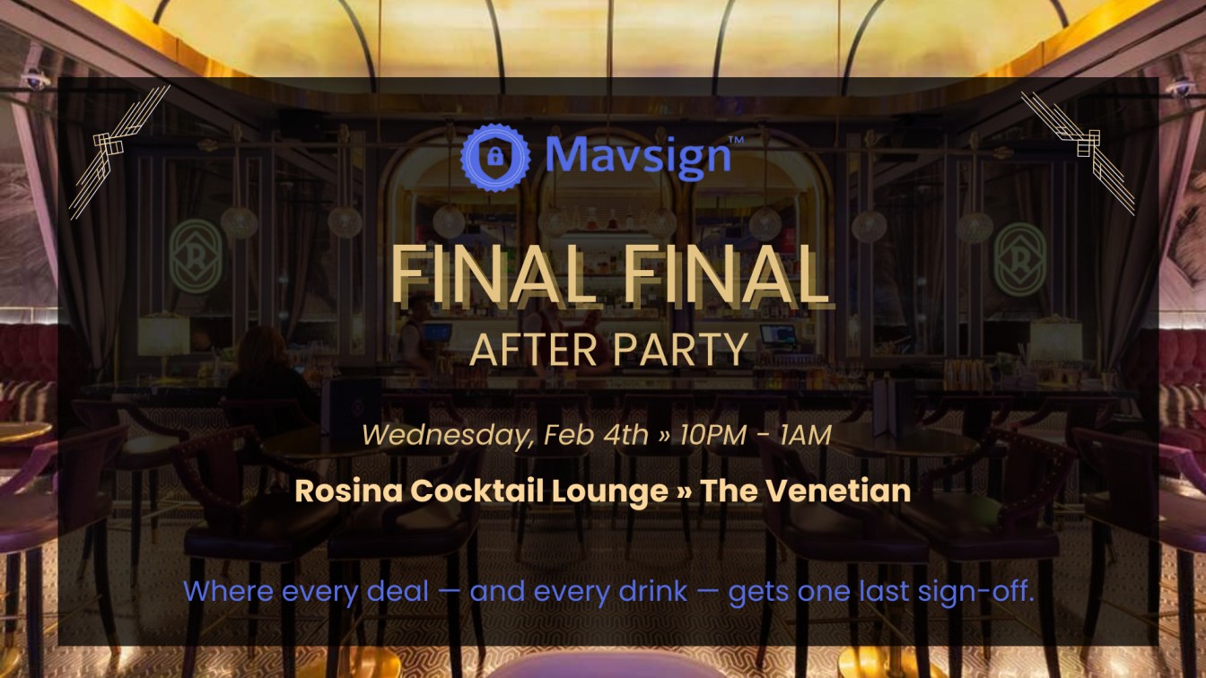 Mavsign's Final Final After Party