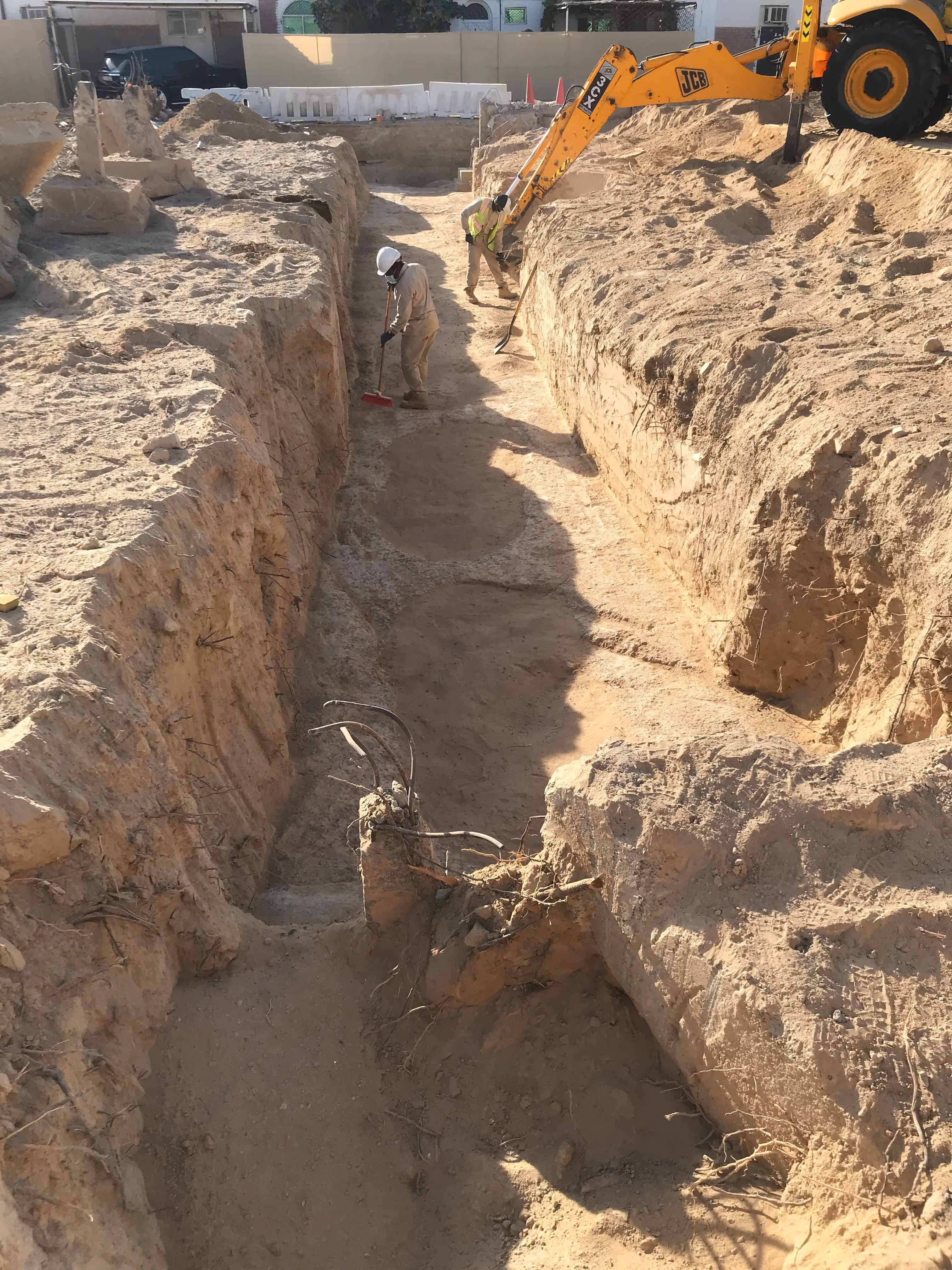 site excavation