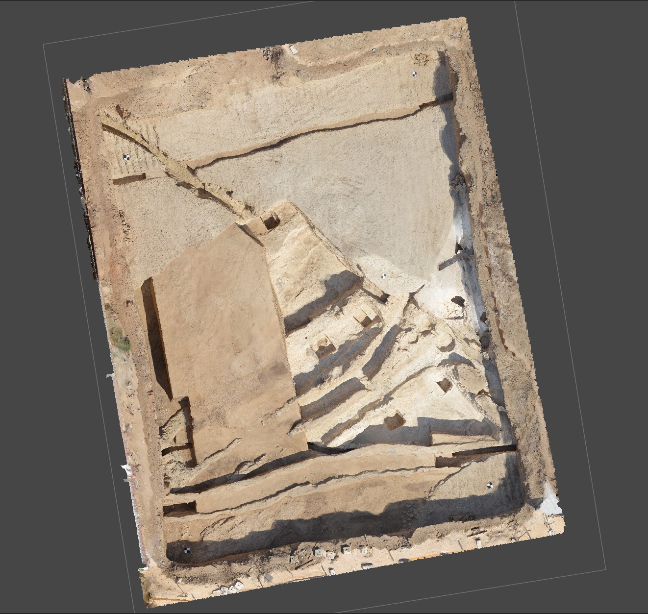 orthomosaic photo from survey