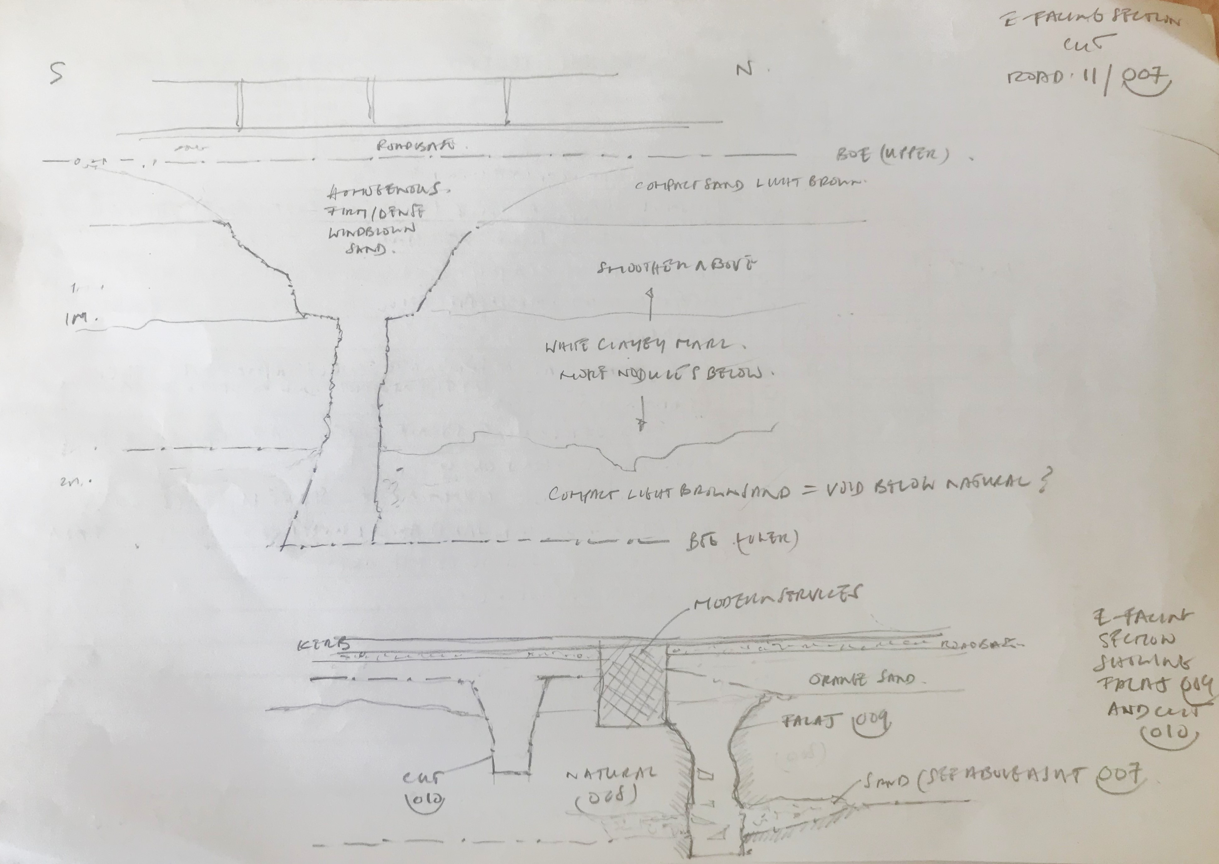 on site sketch FAM20R11