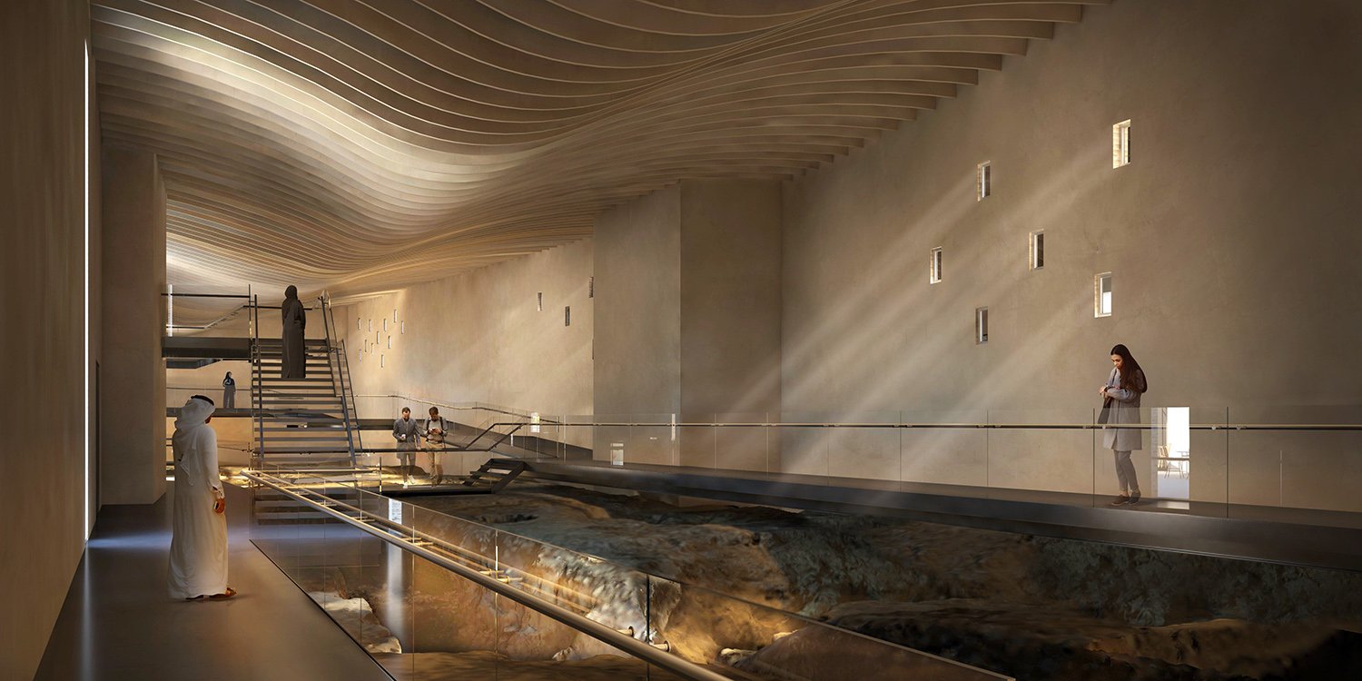 AAM falaj gallery render -Dabbagh Architects