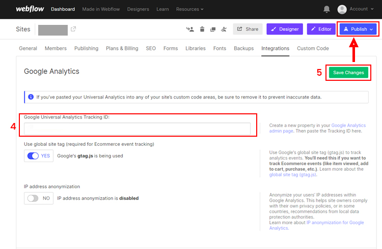 Add Google Analytics to Your Webflow Site