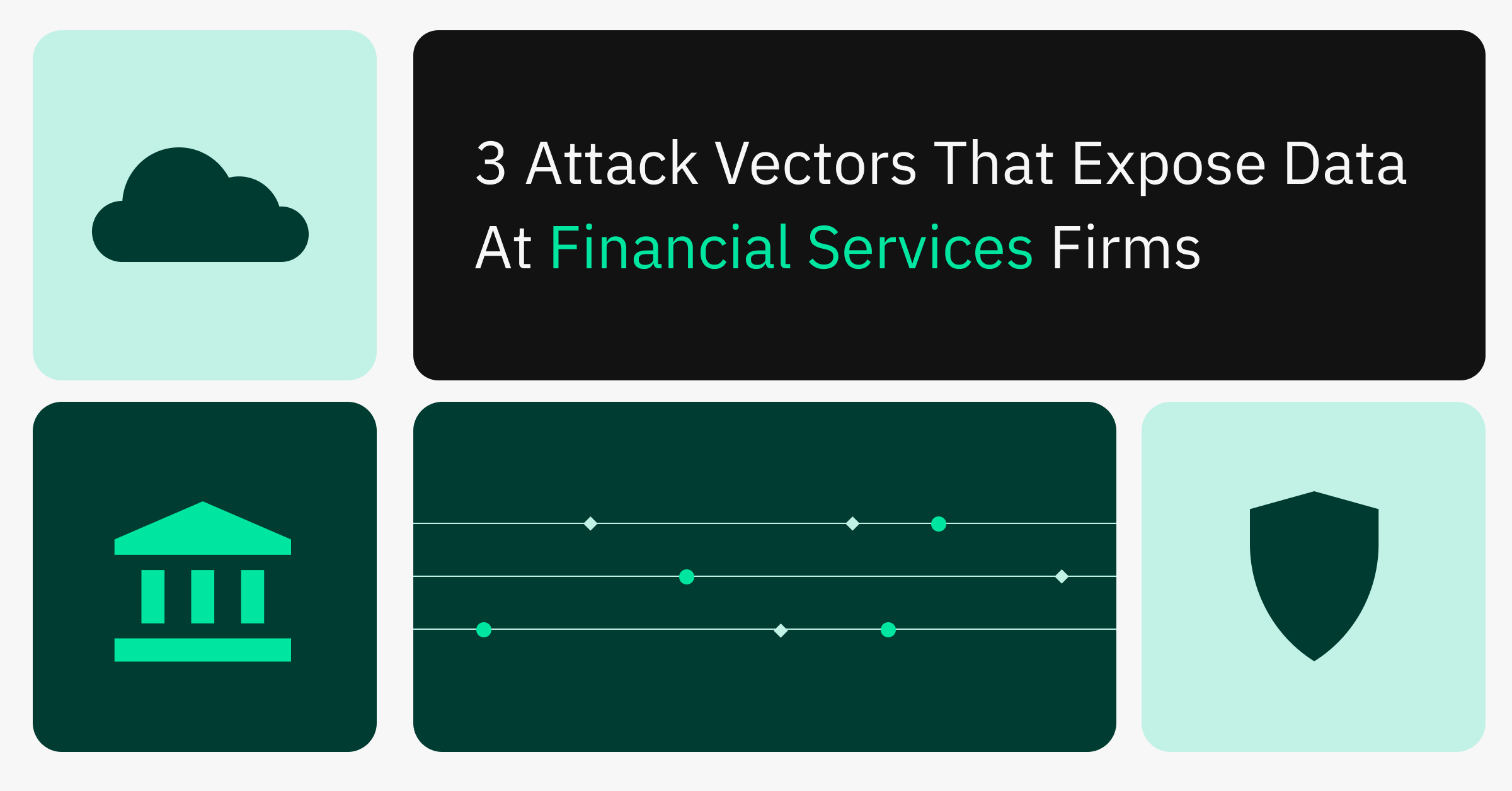 3 Attack Vectors that Expose Data at Financial Services Firms