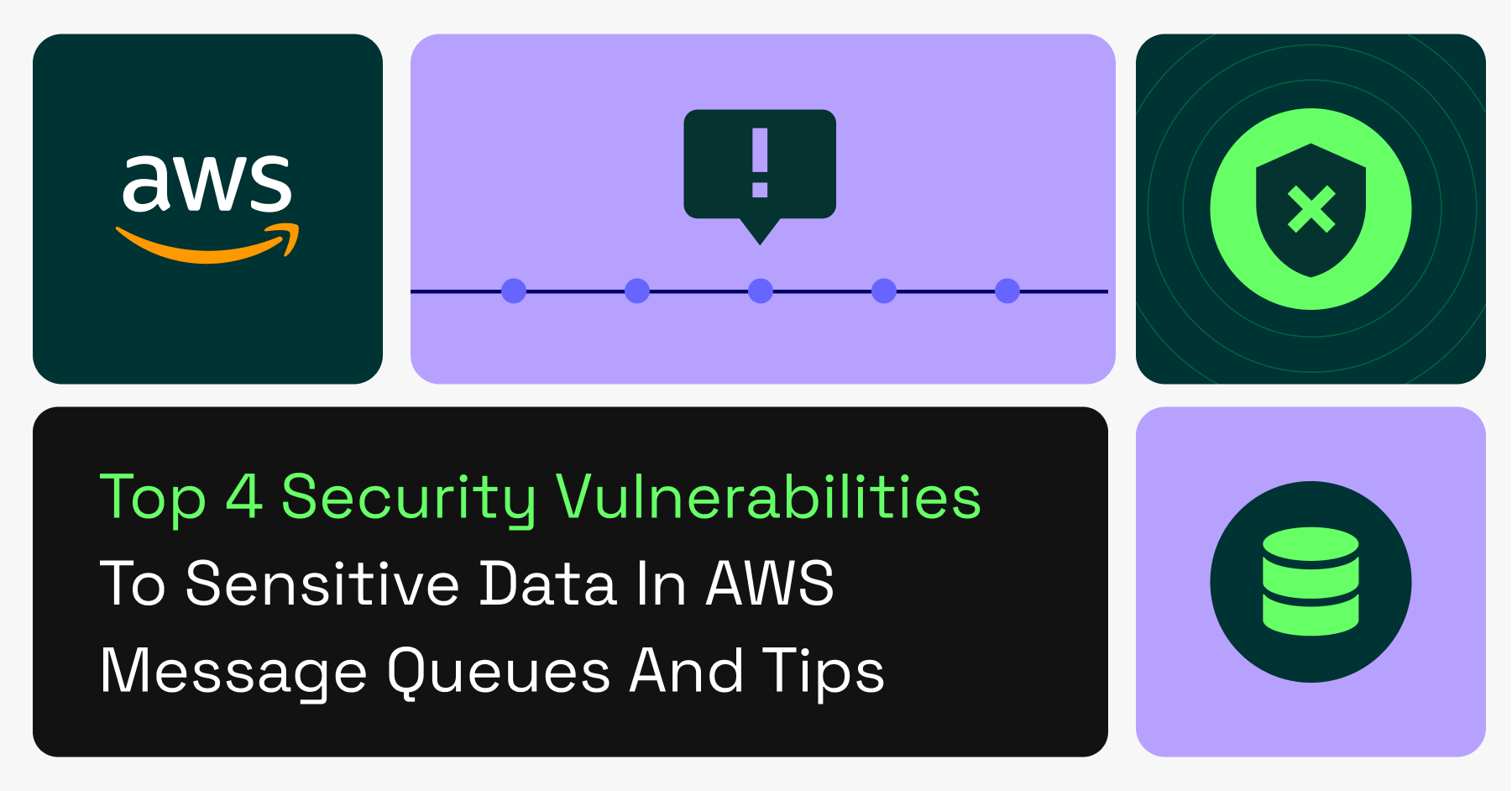 Top 4 Security Vulnerabilities to Sensitive Data in AWS Message Queues and Tips to Protect it