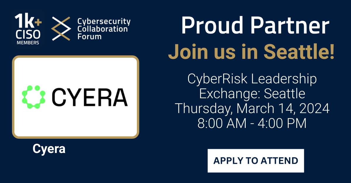 CyberRisk CISO Leadership Exchange