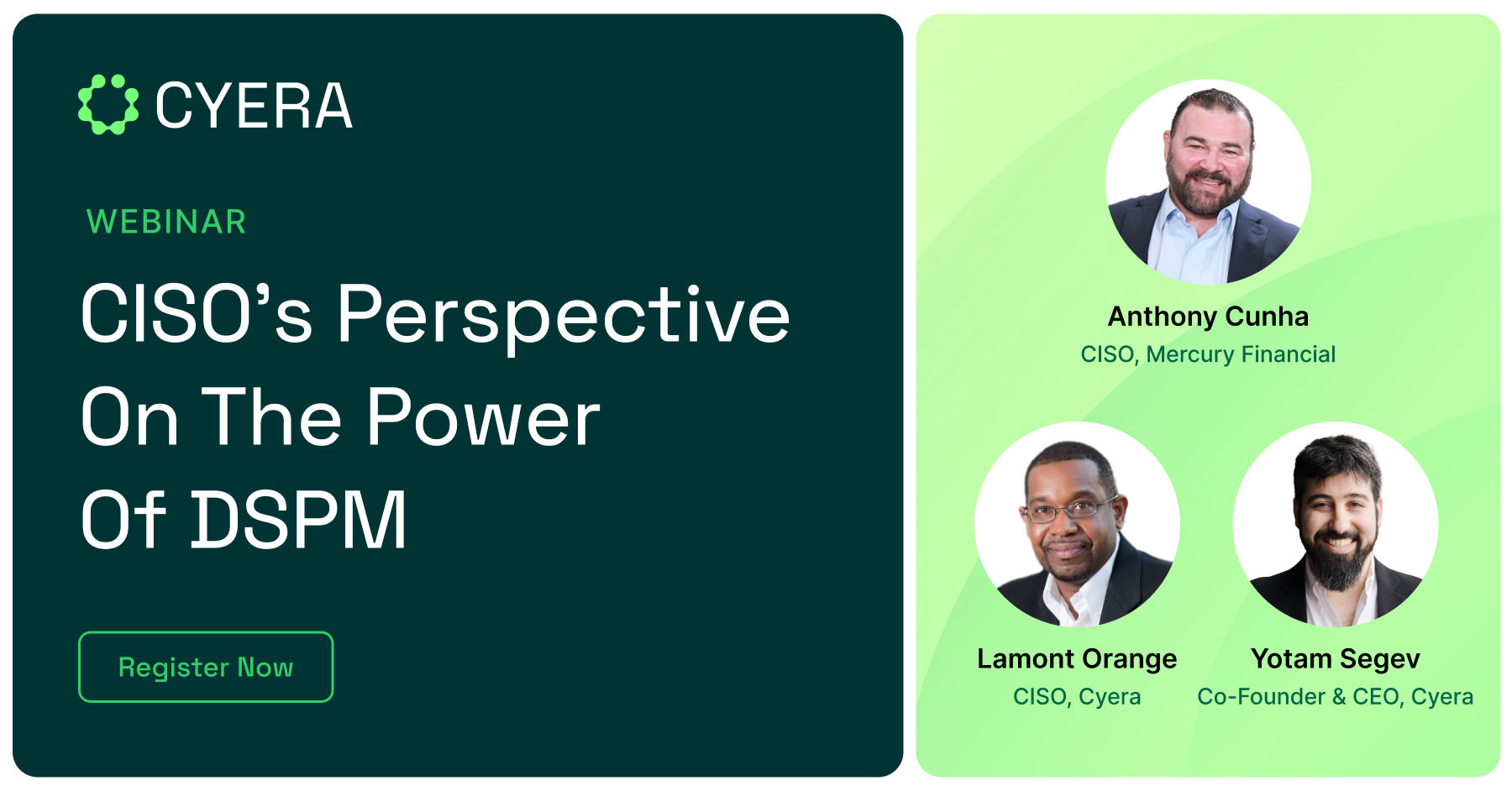 Webinar: A CISO’s Perspective on the Power of DSPM
